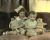 Rosemary Moran and John Alexander Moran, ca. 1936, with doll and teddy bear